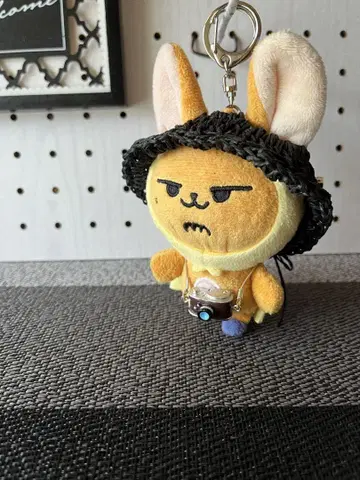 TXT 뿔바투 키링 밀짚모자 블랙 팬츄 카메라 포함
