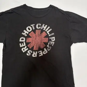인기 RED HOT CHILI PEPPERS 티셔츠 밴드 티 블랙