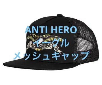 새상품급 ANTI HERO 안타이 히어로 이글 메쉬 캡 블랙