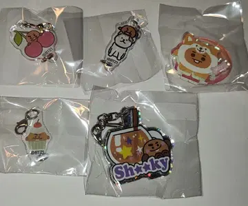 BT21 SHOOKY 연결 아크릴 참 라인프렌즈 시부야 가챠