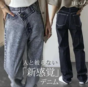 HUG.U '변형' 데님 팬츠 S 컨디션 최상