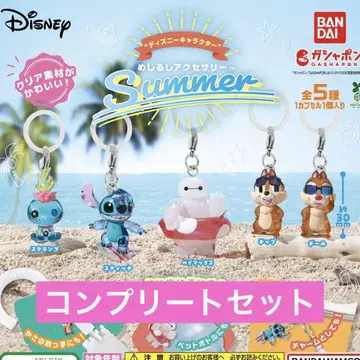 디즈니 캐릭터 메지루시 액세서리 SUMMER 컴플리트 세트