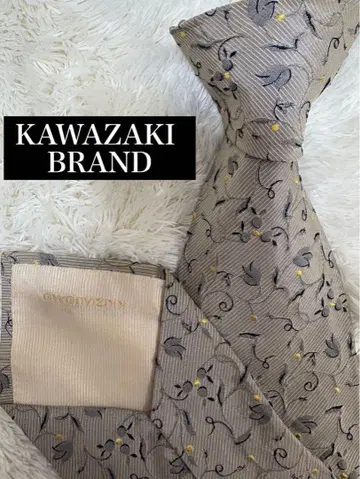 KAWAZAKI BRAND 넥타이 빈티지 비즈니스 N-0238