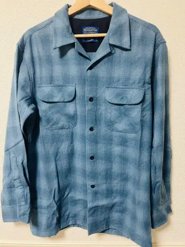 Pendleton 보드 셔츠 옴브레 섀도우 플란넬 셔츠 펜들턴