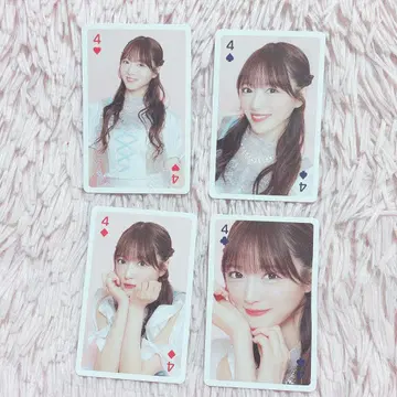 사립 에비스 중학 트럼프 나카야마 4점 세트