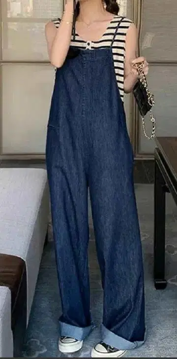 데님 올인원 살로펫 XL