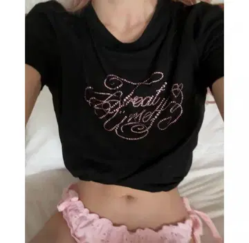 Treat Girl's rhinestone T-shirts