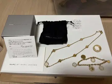 MARC BY MARC JACOBS 반지 목걸이 팔찌 세트