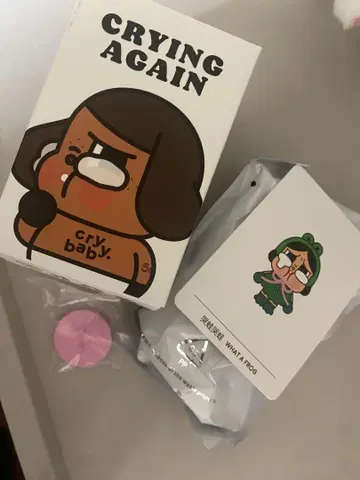 cry baby CRYING AGAIN 캐릭터 굿즈