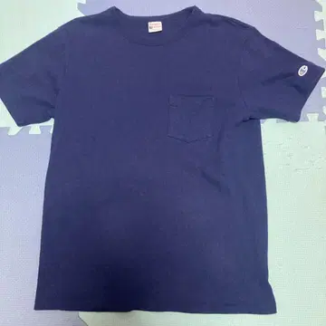 챔피온 빈티지 네이비 티셔츠 L 사이즈