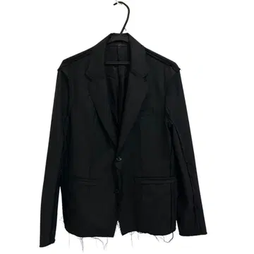 ALMOSTBLACK 테일러드 자켓 블랙