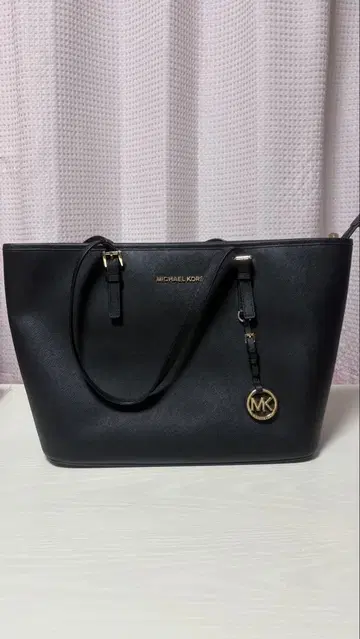 MICHAEL KORS 블랙 토트백