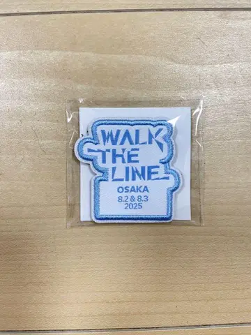 ENHYPEN 와펜 WALK THE LINE 오사카 2025