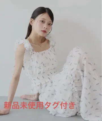 미사용 새상품 Chico 셔링 탱크 + 셔링 플레어 스커트