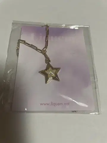 liquem 리큐엠 트윙클 스타 목걸이 미개봉 새상품