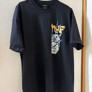 HUF 그래픽 티셔츠 XL 블랙