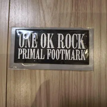 ONE OK ROCK PRIMAL FOOTMARK 와펜
