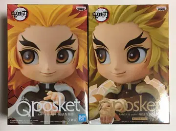 귀멸의 칼날 Qposket 렌고쿠 쿄쥬로 A 노멀 컬러 B 세피아 컬러