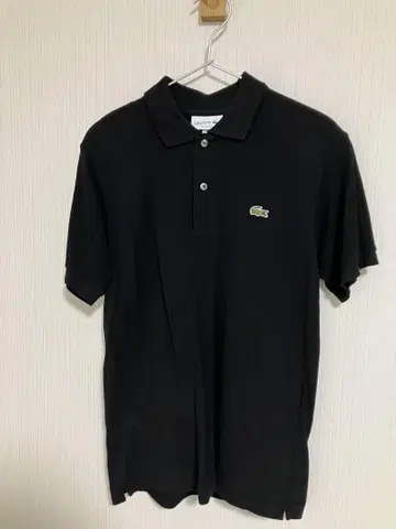 라코스테 L1212 피케 셔츠 FR3 블랙 일본제 US XS 블랙