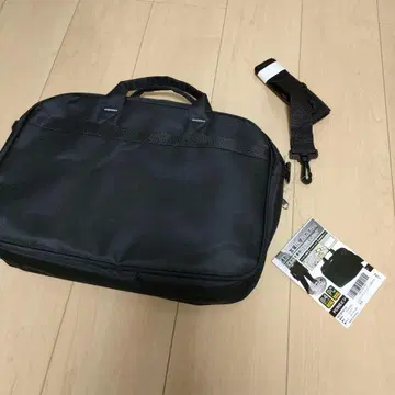 나일론 블랙 비즈니스 백 경량 숄더 벨트 포함