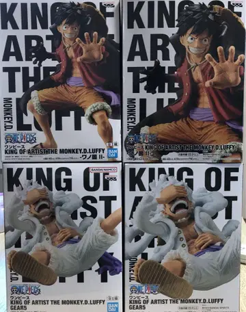원피스 KING OF ARTIST 와노쿠니 루피 기어 5 니카 4종