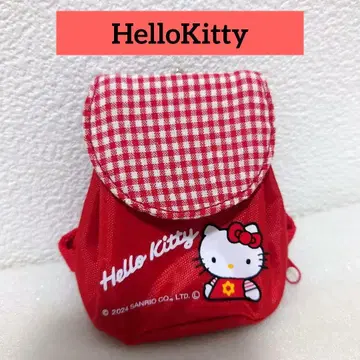 레어 헬로키티 미니 백팩 키링