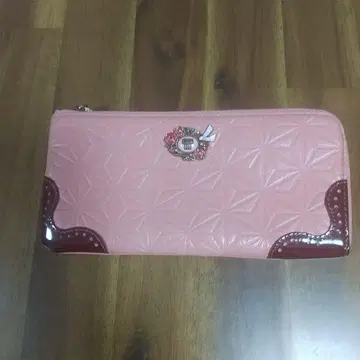 ANNA SUI 귀멸 네즈코 핑크 장지갑