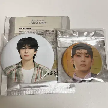 SEVENTEEN CARATLAND 케렌 카페 캔뱃지 원우