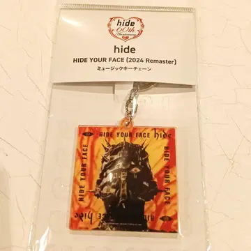 hide 뮤직 키체인 HIDE YOUR FACE