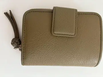 츠치야 가방 반지갑 베이지