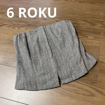 가격 대폭 인하 새상품급 6 로쿠 헤링본 뷔스티에