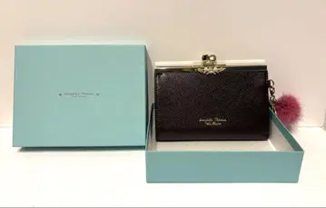 사만사다바사 3단 폴더형 지갑 다크 브라운 퍼 포함 박스 포함