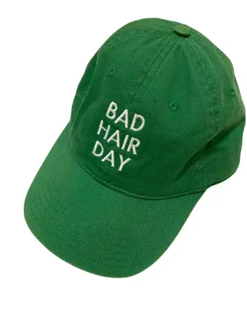아이묭 착용 동일 색상 BAD HAIR DAY 캡 그린