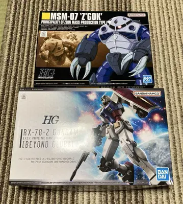 건담 프라모델 HG 1/144 RX-78-2 건담 MSM-07 즈고크