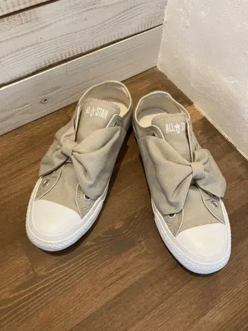 완판 CONVERSE ALL STAR 리본 디자인 스니커즈 JPN 25