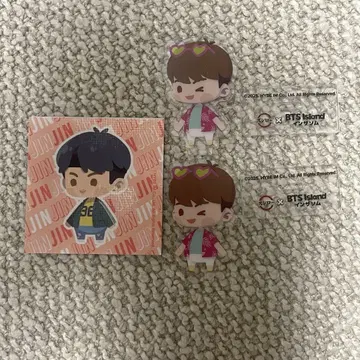 스시로 BTS 진 아크릴 스탠드 인더섬 스티커
