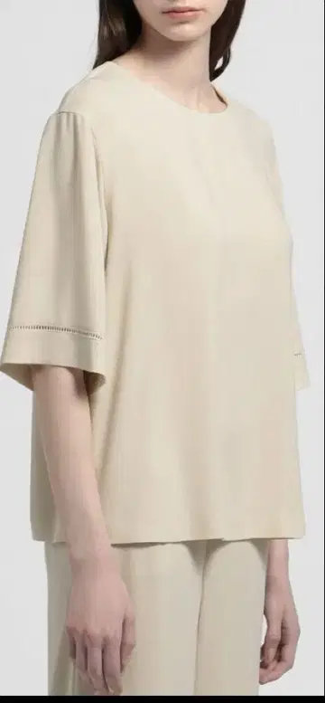 theory luxe 5부 소매 티셔츠