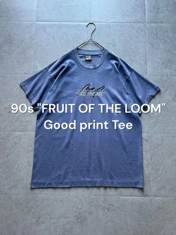 90s USA제 새상품급 good print 기업 티셔츠 싱글 스티치