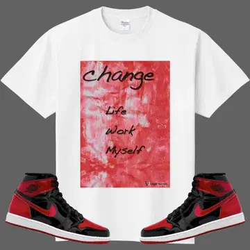 change 그래픽 티셔츠 bred XL
