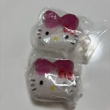 헬로키티 산리오 헤어 클립 컬렉션 2개 세트 가챠가챠
