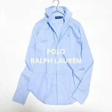 Polo Ralph Lauren 색스 블루 셔츠 블라우스