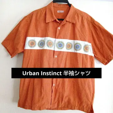 Urban Instinct 반팔 셔츠 M 오렌지