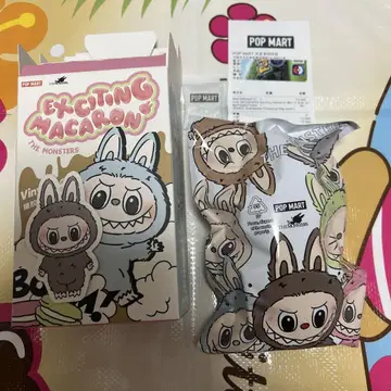 팝마트 LABUBU Exciting Macaron Sesame Bean