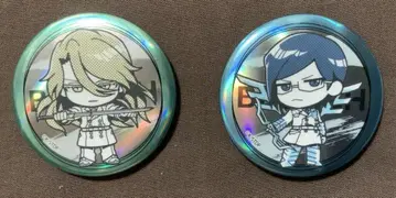 BLEACH MONOCOLOR 캔뱃지 하슈발트 우류 2개