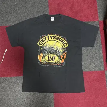 게티스버그 150주년 기념 티셔츠 XL