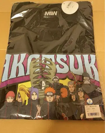 NARUTO MIW 나루토 티셔츠 아카츠키 L