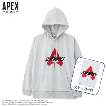 APEX LEGENDS 에이펙스 풀 후드티 아베일 화이트 3L