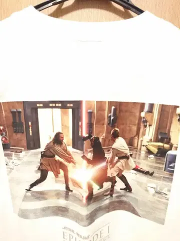 새상품 스타 워즈 에피소드 1 반팔 티셔츠 티셔츠