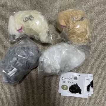 나츠카이 고양이 가챠 4종 고양이 봉제 인형
