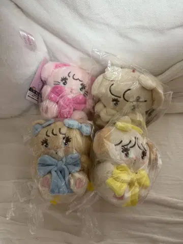 mikko 봉제 인형 4개 세트